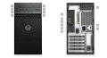 DELL Precision 3640 porty i zlacza