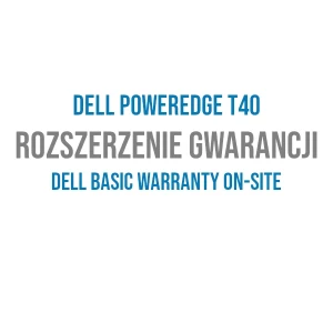 Rozszerzenie gwarancji DELL PowerEdge T40: 3Y Basic do 5Y Basic
