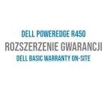 Rozszerzenie gwarancji DELL PowerEdge R450: 3Y Basic do 5Y Basic