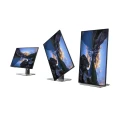 Monitor DELL U2718Q tilt pivot height